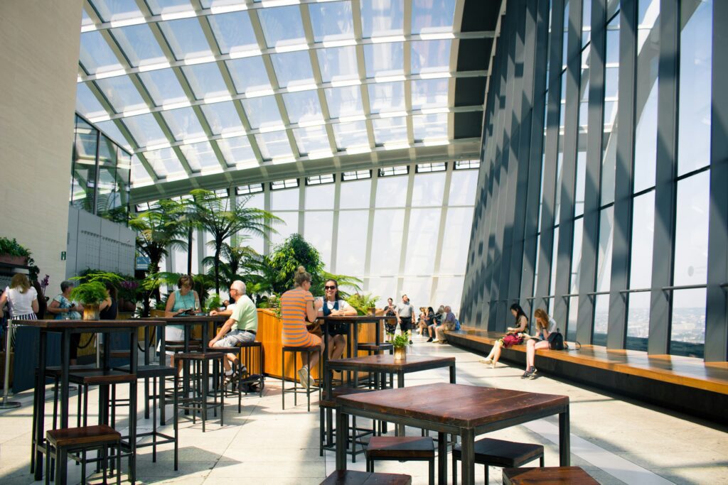 food court